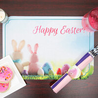 Hoffmaster 856783 10 inch x 14 inch Easter Placemat Combo Pack