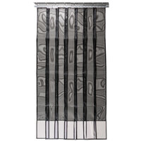 Curtron SD-MESH-3696 36" x 96" Mesh Strip Door / Insect Barrier and Bug Curtain