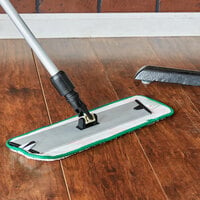 3M 59027 18 inch Green Easy Scrub Flat Mop Pad   - 10/Pack
