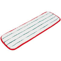 3M 59026 18 inch Red Easy Scrub Flat Mop Pad   - 10/Pack