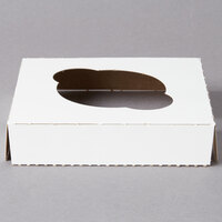 Reversible Cupcake Insert for 4 1/2 inch x 4 1/2 inch Cake Boxes - Standard - Holds 1 Cupcake - 10/Pack