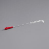 Carlisle 4011105 Sparta 23 inch High-Heat Fryer Brush with L-Tip Teflon® Bristles - 7/8 inch Bristle Diameter