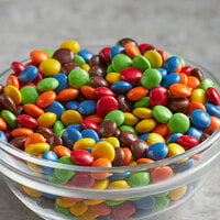 Chocolate Rainbow Mini Gems Topping - 15 lb.