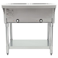 Eagle Group DHT2 Open Well Two Pan Electric Hot Food Table - 240V