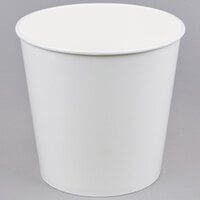 Lavex Lodging 10 lb. White Disposable Paper Ice Bucket - 150/Case