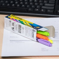 Avery 23565 Hi-Liter® Chisel Tip Pen Style Highlighter, Fluorescent Color Assortment - 6/Pack