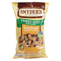Snyder's of Hanover Sourdough Hard Pretzels 1 lb. Bag - 12/Case