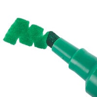 Avery 8885 Marks-A-Lot Large Green Chisel Tip Desk Style Permanent Marker - 12/Pack