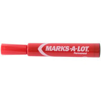 Avery® 24800 Marks-A-Lot Large Chisel Tip Desk Style Permanent Marker, Color  Assortment - 12/Box