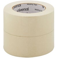 Universal UNV51302CT 2 inch x 60 Yards General Purpose Masking Tape - 24/Case