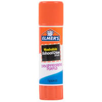 Elmer's E543 0.24 oz. Disappearing Purple School Glue Stick - 4/Pack