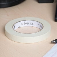 Universal UNV51334 3/4 inch x 60 Yards General Purpose Masking Tape - 6/Pack