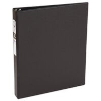 Avery® 03301 Black Economy Non-View Binder with 1 inch Round Rings