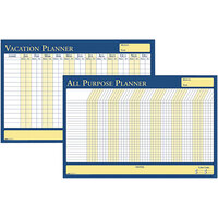 House of Doolittle 30/60 day Laminated Non-Dated Planner with Write on