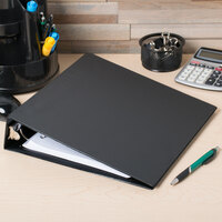 Avery® 4501 Black Economy Non-View Binder with 2 inch Round Rings and Spine Label Holder