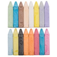 Crayola 512016 16 Assorted Colors Washable Sidewalk Chalk