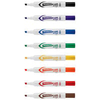 Avery® 24411 Marks-A-Lot® Chisel Tip Desk Style Dry Erase Marker, Color Assortment - 8/Box