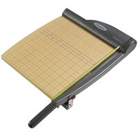 Swingline 9112 ClassicCut Pro 12 inch Square 15 Sheet Guillotine Paper Trimmer with Wood Composite Base