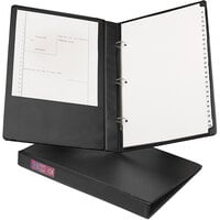 Avery® 6400 Black Durable Non-View Binder with 1 inch Round Rings and Spine Label Holder