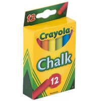 Crayola 510816 12 Assorted Colors Drawing Chalk