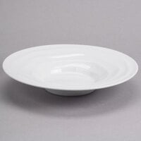Tuxton GDP-064 TuxTrendz Sandbar 18 oz. Bright White China Pasta Bowl   - 12/Case