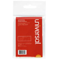Universal UNV84650 2 1/8" x 3 3/8" Clear Laminating Pouch   - 25/Pack