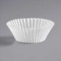 White Fluted Baking Cup 2" x 1 1/4" - 1000/Pack