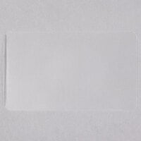 Universal UNV84642 2 1/4 inch x 3 3/4 inch Clear Laminating Pouch - 100/Box