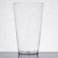 Fineline Savvi Serve 416-CL 16 oz. Tall Clear Hard Plastic Tumbler - 500/Case