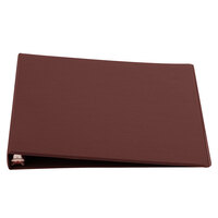 Universal UNV30406 Burgundy Economy Non-Stick Non-View Binder with 1/2 inch Round Rings