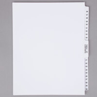 Avery 11372 Premium Collated 26-50 Tab Table of Contents Legal Exhibit Dividers