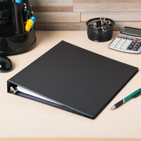Avery 27250 Black Durable Non-View Binder with 1 inch Slant Rings