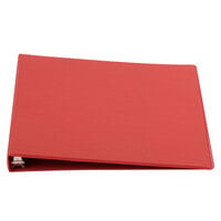 Universal UNV30403 Red Economy Non-Stick Non-View Binder with 1/2 inch Round Rings