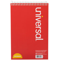 Universal UNV86920PK 6 inch x 9 inch Green Gregg Rule Steno Book - 6/Pack