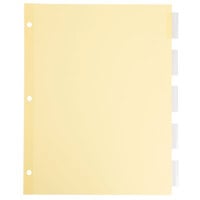 Avery® Office Essentials 11466 5-Tab Clear Insertable Dividers