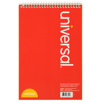 Universal UNV86920 6 inch x 9 inch Green Gregg Rule Steno Book - 80 Sheets