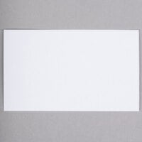 Universal UNV47200 3 inch x 5 inch White Unruled Index Card - 100/Pack