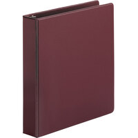 Universal UNV33406 Burgundy Economy Non-Stick Non-View Binder with 1 1/2 inch Round Rings