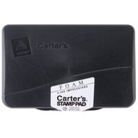 Avery® 21381 Carter's 4 1/4 inch x 2 3/4 inch Black Pre-Inked Foam Stamp Pad