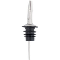 Choice Stainless Steel Liquor Pourer with Tapered Speed Jet - 12/Pack