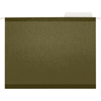 UNV24113 Letter Size Reinforced Hanging File Folder - 25/Box