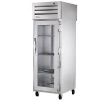 True STA1RPT-1G-1S-HC Spec Series 27 1/2" Glass Front, Solid Back Door Pass-Through Refrigerator