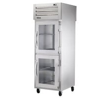 True STA1RPT-2HG-1G-HC Spec Series 27 1/2" Half Glass Front, Glass Back Door Pass-Through Refrigerator