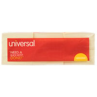 Universal UNV35662 1 3/8 inch x 1 7/8 inch Yellow Self-Stick Note - 12/Pack
