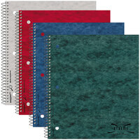 National 31987 8 7/8 inch x 11 inch Assorted Color College Rule 1 Subject Wirebound Notebook - 80 Sheets