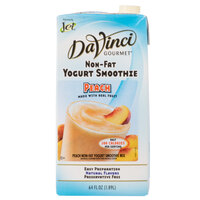 DaVinci Gourmet 64 fl. oz. Peach Non-Fat Yogurt Fruit Smoothie Mix