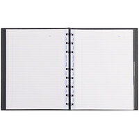 Blueline AF915081 9 1/4 inch x 7 1/4 inch Black College Rule 1 Subject MiracleBind Notebook - 75 Sheets