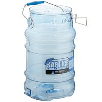 San Jamar SI6000 Saf-T-Ice 6 Gallon Polycarbonate Ice Tote
