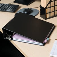 Universal UNV20791 Black Non-View Binder with 3 inch Slant Rings