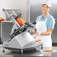 Hobart HS8-1 13 inch Manual Slicer with Interlocks and Removable Knife - 1/2 hp